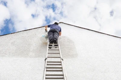 Peinture extérieure à la Chapelle-près-Sées — façades et ravalement